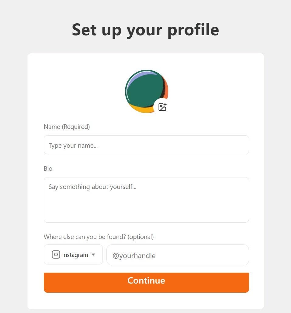 Substack Setup Profile