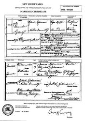 Example Marriage Certificate