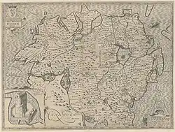 Map of Ulster