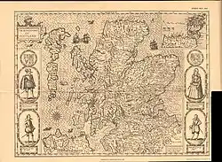 Map of Scotland