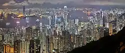 Hong Kong Skyline from Victoria Peak