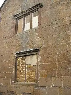 bricked up windows