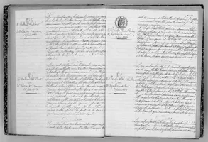 MyHeritage - France, Church Marriages and Civil Marriages Pierre Marie DUBOIS & Marie Antoinette GOUNARD 28 Jun 1903