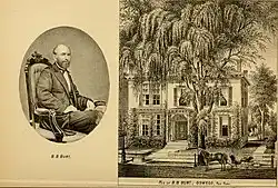Portrait of B. B. Bemus on "History of Oswego County, New York"