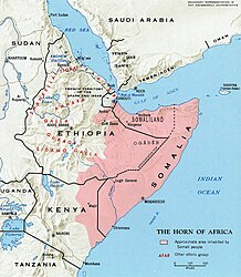 Somali map