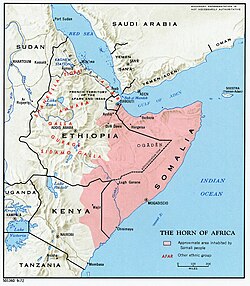 Somali map