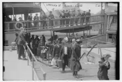 Arriving at Ellis Island