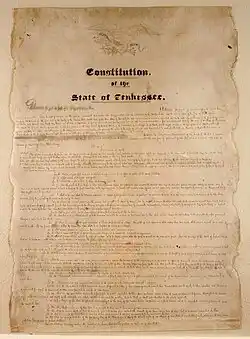 Tennessee Constitution of 1835