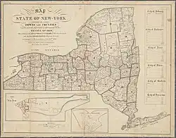 Map of New York