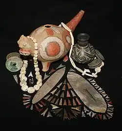 Various artifacts from MONAH collection
