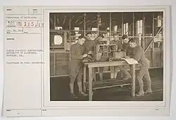 School for radio electricians, University of California, Berkeley, California.