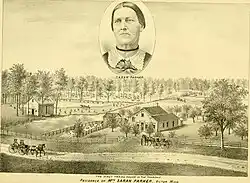 Page of "History of Shiawassee and Clinton counties, Michigan"