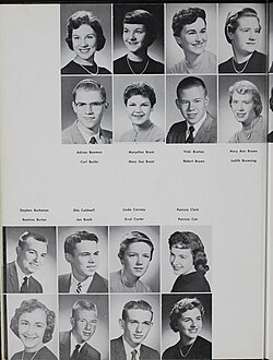 North High School yearbook, 1959