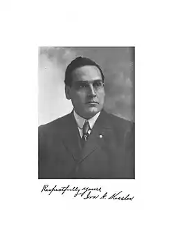 Photo of Ira A. Kessler from the book "History of Miami County, Indiana", 1914