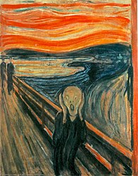 Edvard Munch’s The Scream (1893).