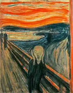 Edvard Munch’s The Scream (1893).