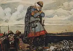 A nineteenth-century depiction of Oleg the Wise