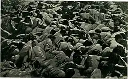 Image of the Jewish mass grave near Zolochiv, west Ukraine