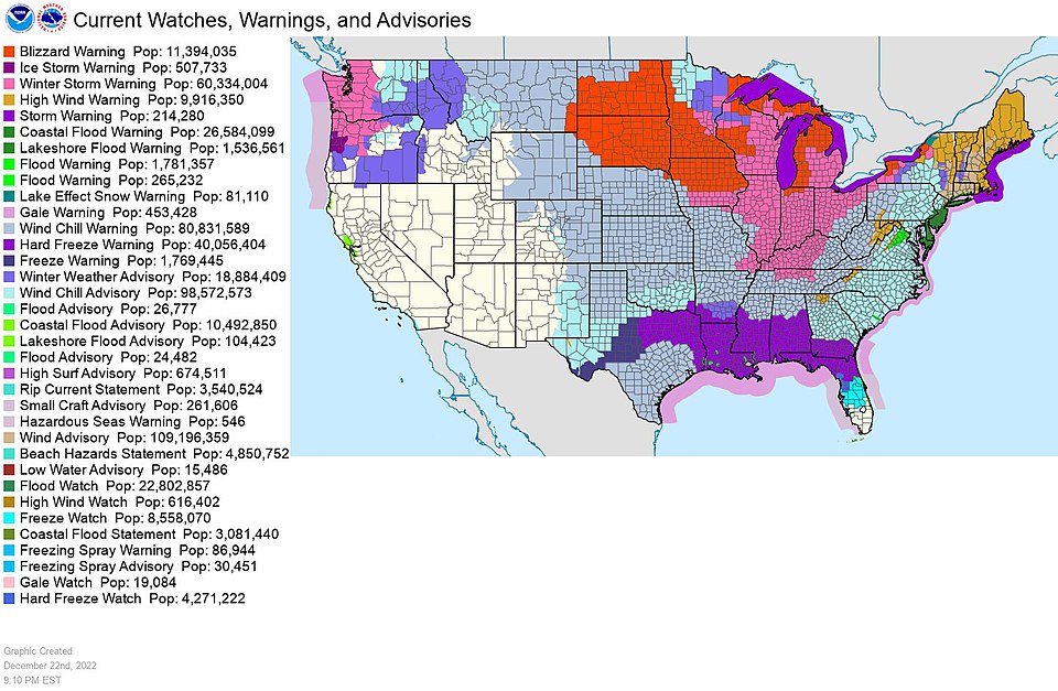 File:December 22, 2022 Warnings and Watches.jpg