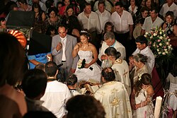 Greek Orthodox wedding in Tripodes, Naxos
