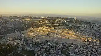 Mount of Olives Cemetery in Jerusalem, Israel