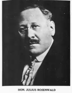 Julius Rosenwald, December 23, 1922.