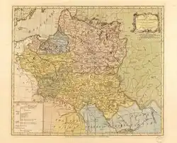 Map of the Kingdom of Poland - and the Grand Dutchy of Lithuania