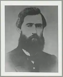 Picture of Reverend Jason Lee, from the book "Methodism in the Northwest", 1834