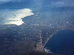 The Isthmus of Corinth.