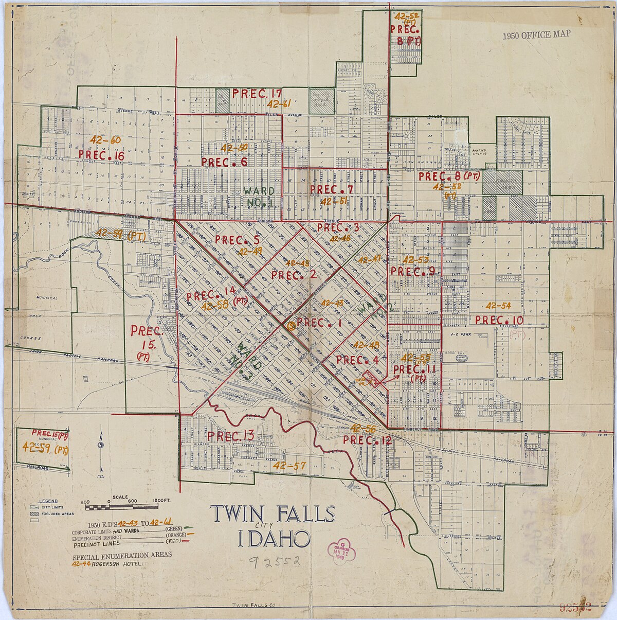 How To Use Enumeration District Maps To Help Find Ancestors In US ...