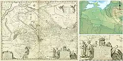 Map of Ukraine, 16th century