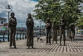 Irish Famine Memorial, Dublin