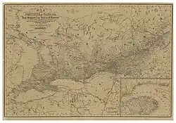 map of the province of canada