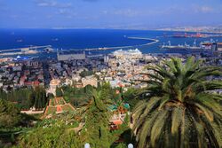 Haifa city, Israel - Baha'i Gardens