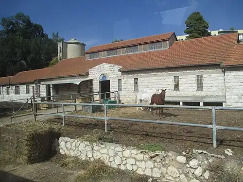 Kadoorie Agricultural High School in Tul Karem, opened in 1934 under the British mandate.