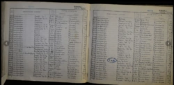 Asia Minor refugee record for Paraskevi Kaplanoglou.