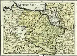 The Basque Country's historic districts (early 18th century)