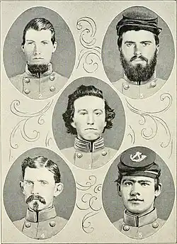 Page from the book "Histories of the several regiments and battalions from North Carolina, in the great war 1861-'65," 1901.