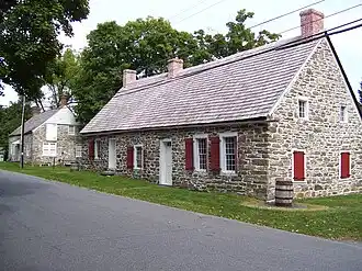 Abraham Hasbrouck House on Huguenot Street in New Paltz New York