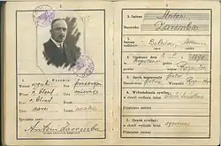 Polish military booklet