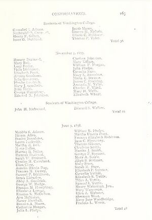 Confirmations, Contributions To the History of Christ Church, Hartford, 1760 - 1900, Volume 2, p.67
