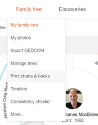 MyHeritage Family Tree Chart
