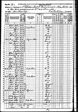 1870 US Federal Census Non-Population Schedule