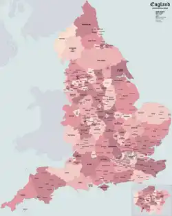 Counties of England