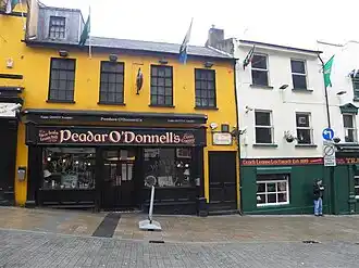 Peadar O'Donnell's pub in Derry.