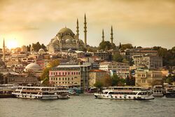Panorama view of Istanbul