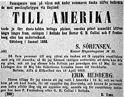 immigration advert