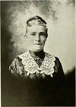 Portrait of Emma L. Pulley from the book "Utah since statehood, historical and biographical," 1919.