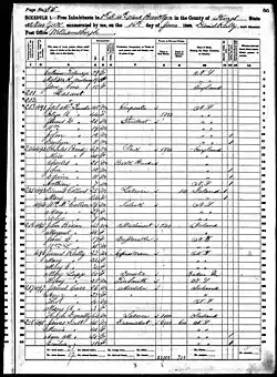 1860 United States Federal Census for Wm L Brown