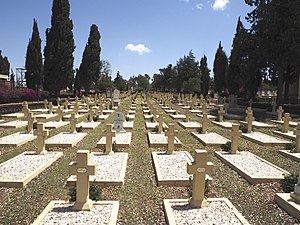 Italian military cemetery. Asmara, Eritrea
